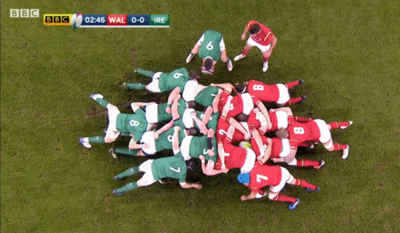 why is it called scrum rugby formation metaphor