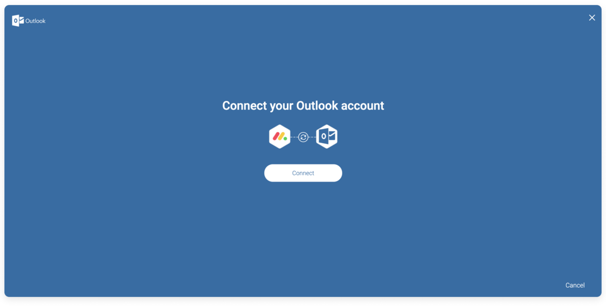 monday.com's outlook integration