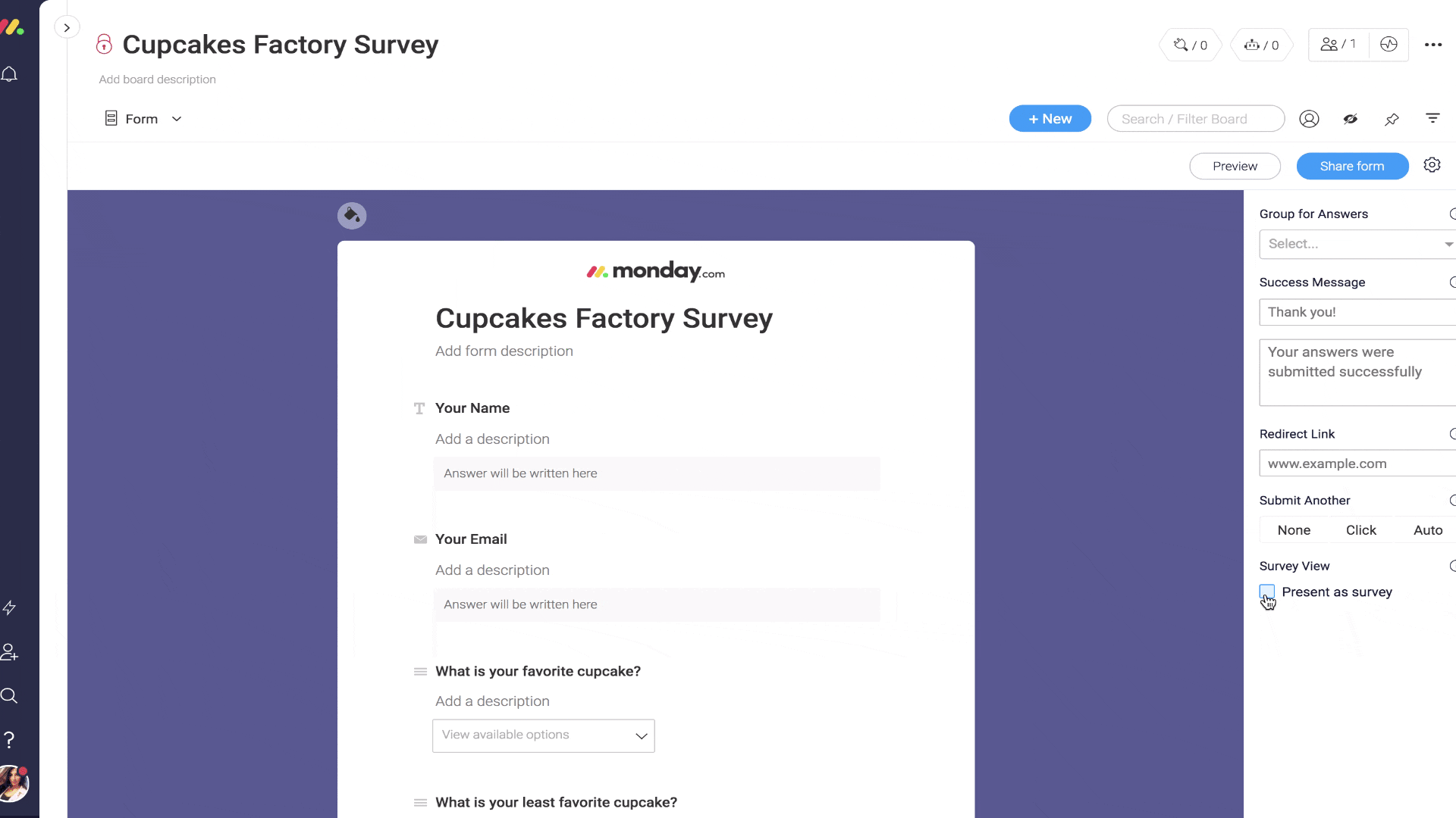 Survey Says! The ins and outs of monday.com’s survey functionality