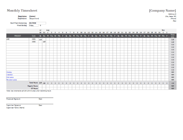 Free Timesheet Template for Google Sheets | monday.com Blog