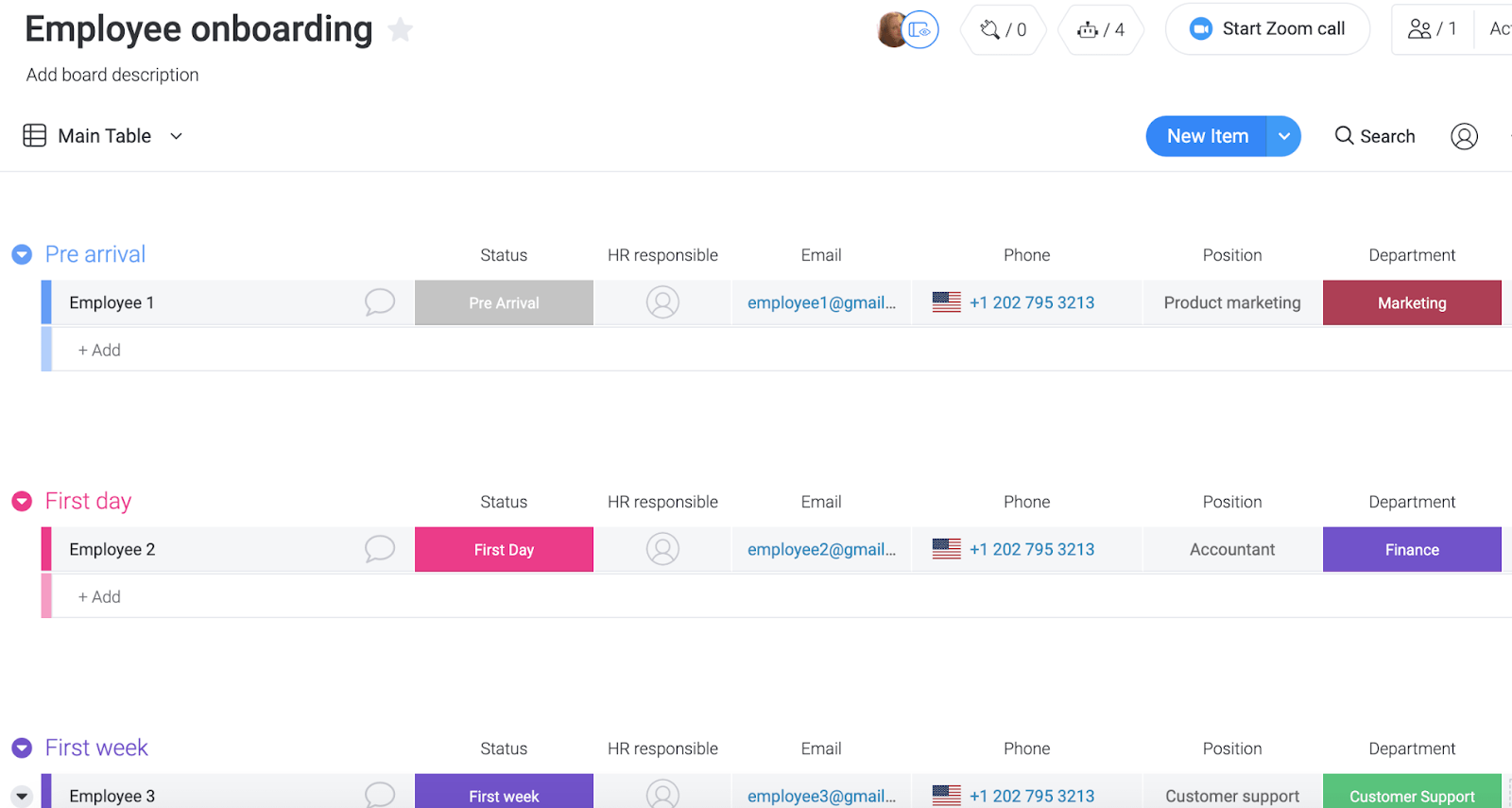 12 Week Timeline For Employee Individual Training And Development Program