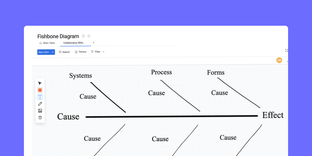 fishbone diagram template word document
