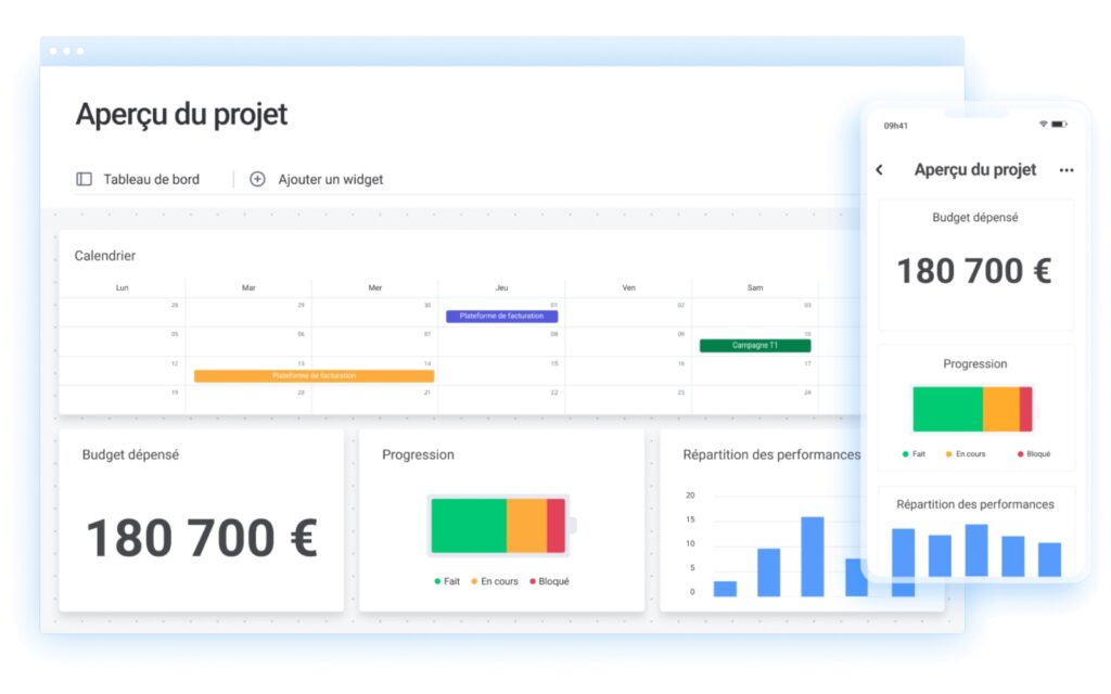 Maîtrisez vos coûts et respectez vos budgets même en déplacement grâce à la version mobile de monday work management