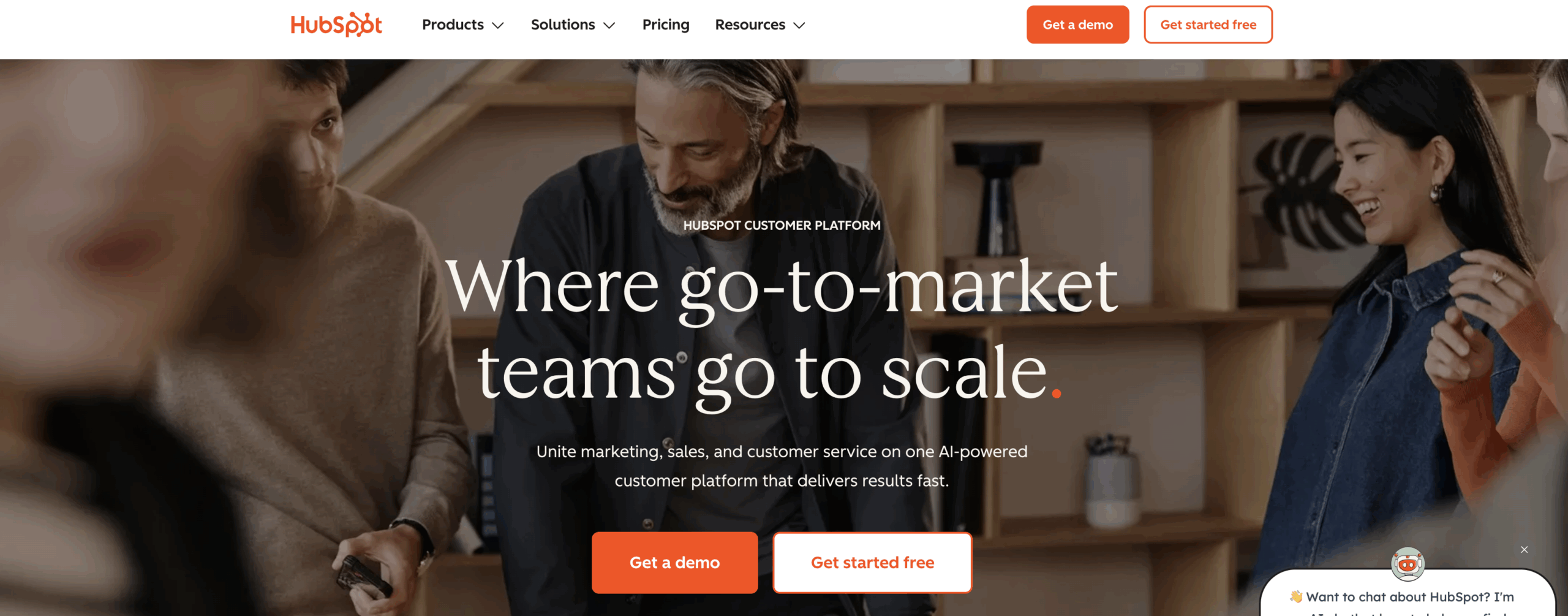 hubspot Screenshot