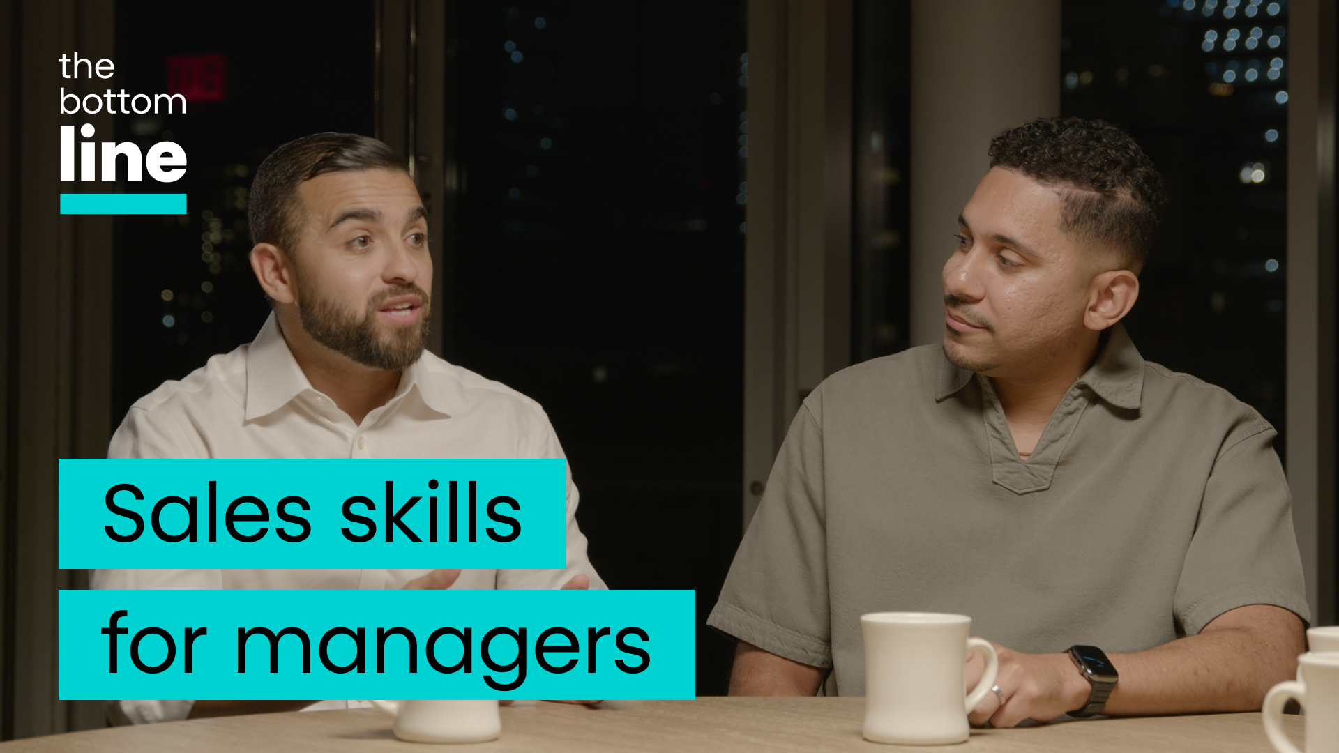 Sales skills for managers