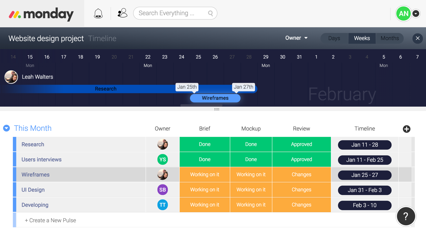 design project management software