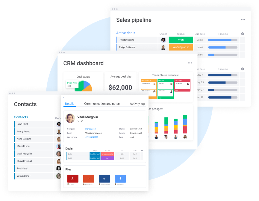 Simple to use and intuitive CRM platform